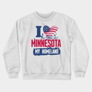 Minnesota my homeland Crewneck Sweatshirt